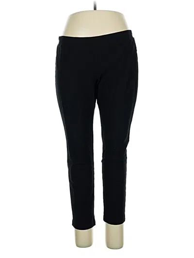 Pre-owned Eileen Fisher Active Pants In Black