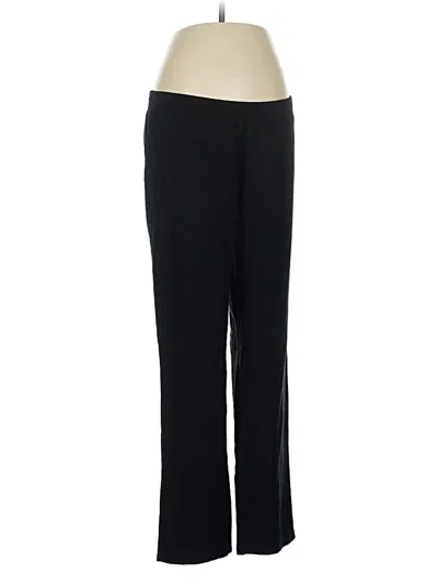 Pre-owned Eileen Fisher Active Pants In Black