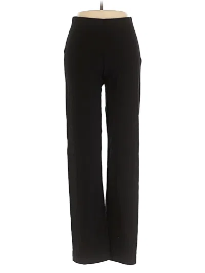 Pre-owned Eileen Fisher Active Pants In Black