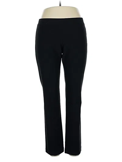 Pre-owned Eileen Fisher Active Pants In Black