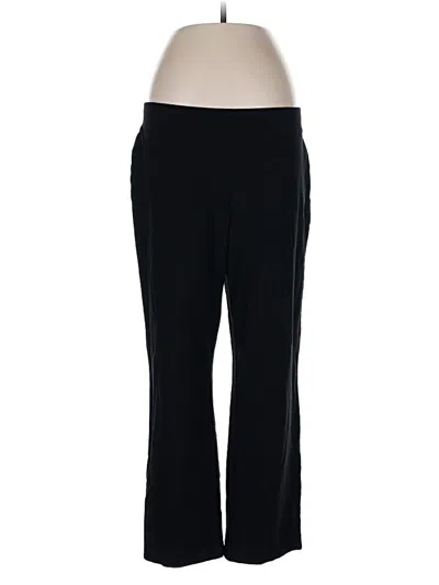Pre-owned Eileen Fisher Active Pants In Black