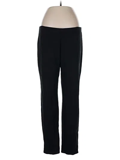 Pre-owned Eileen Fisher Active Pants In Black