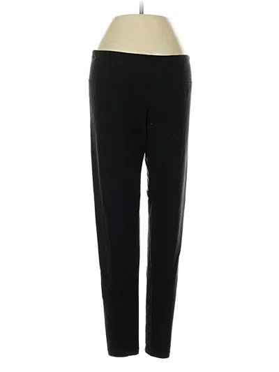 Pre-owned Eileen Fisher Active Pants In Black