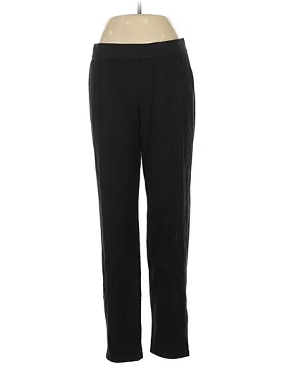 Pre-owned Eileen Fisher Active Pants In Black