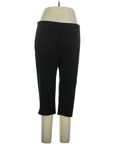 Pre-owned Eileen Fisher Active Pants In Black