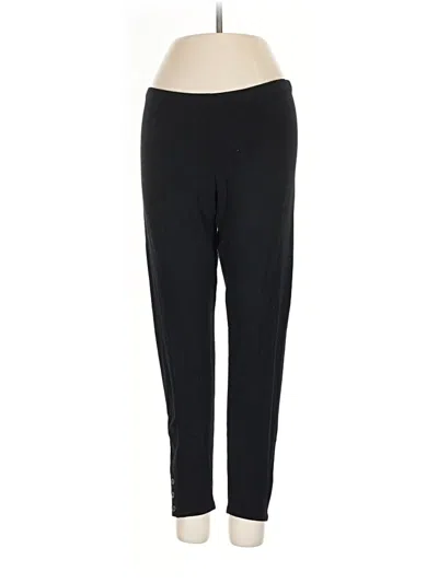 Pre-owned Eileen Fisher Active Pants In Black