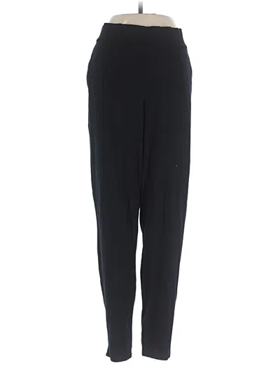Pre-owned Eileen Fisher Active Pants In Black