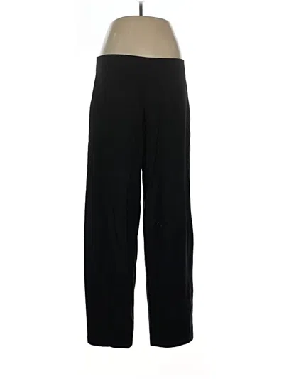 Pre-owned Eileen Fisher Active Pants In Black