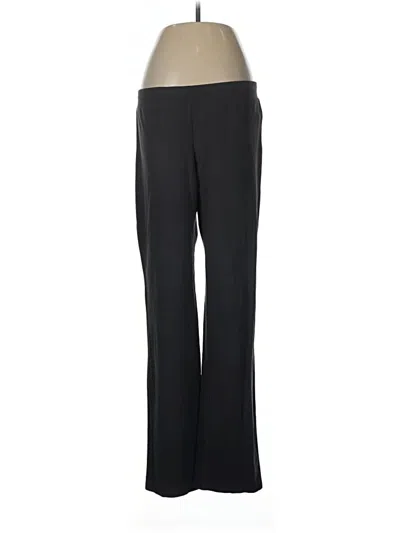Pre-owned Eileen Fisher Active Pants In Black