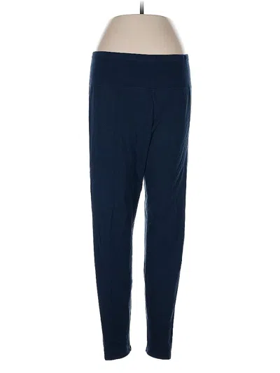 Pre-owned Eileen Fisher Active Pants In Blue