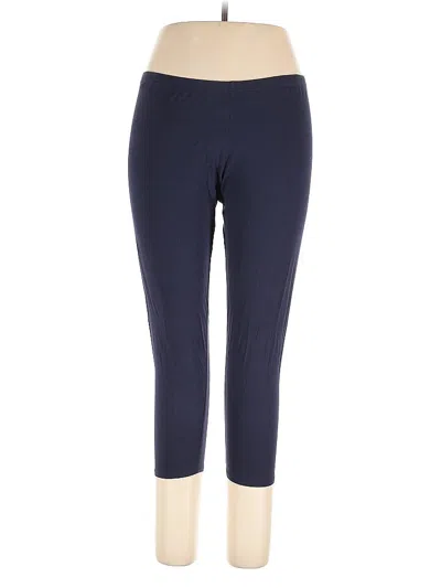 Pre-owned Eileen Fisher Active Pants In Blue