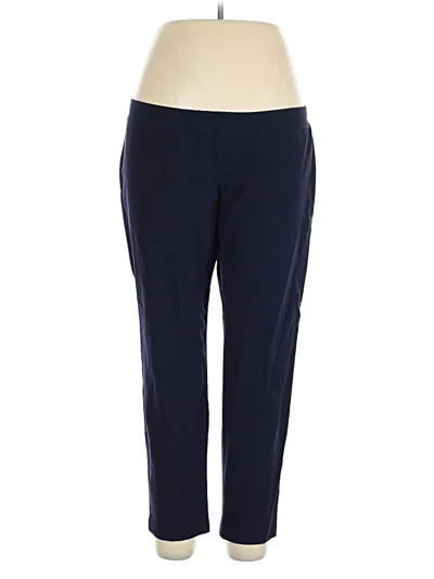 Pre-owned Eileen Fisher Active Pants In Blue