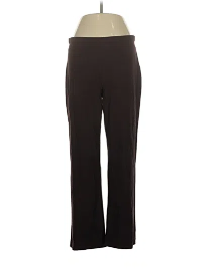 Pre-owned Eileen Fisher Active Pants In Brown