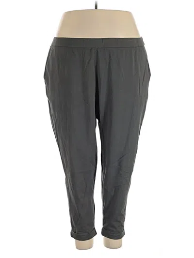 Pre-owned Eileen Fisher Active Pants In Gray