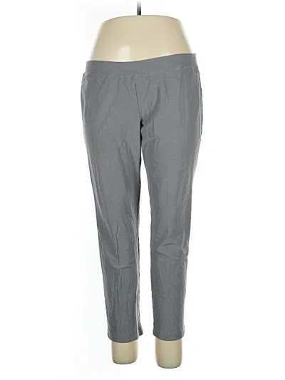 Pre-owned Eileen Fisher Active Pants In Gray