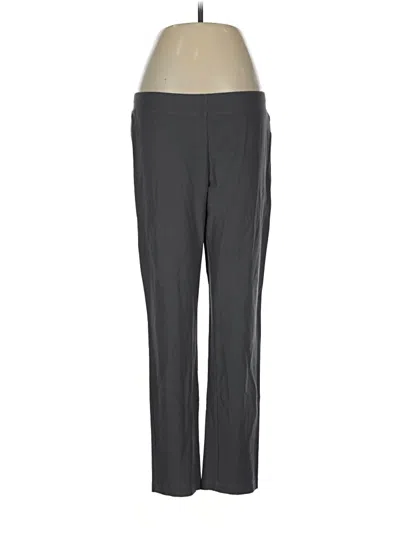 Pre-owned Eileen Fisher Active Pants In Gray