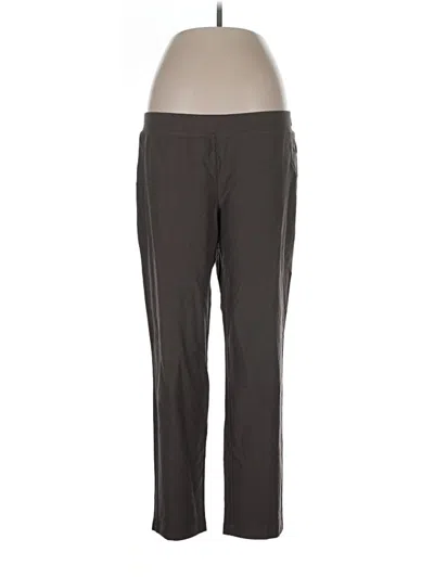Pre-owned Eileen Fisher Active Pants In Gray