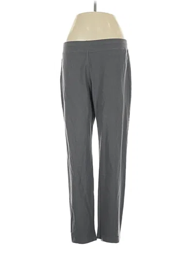 Pre-owned Eileen Fisher Active Pants In Gray
