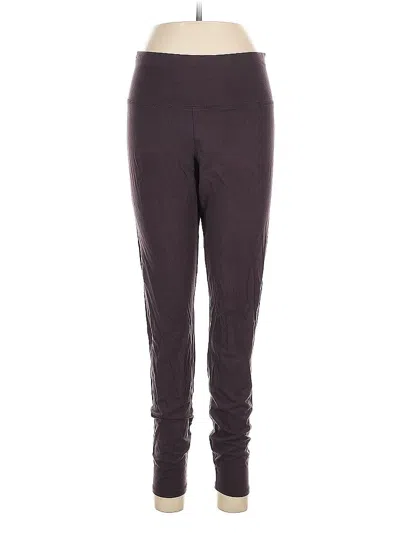 Pre-owned Eileen Fisher Active Pants In Purple
