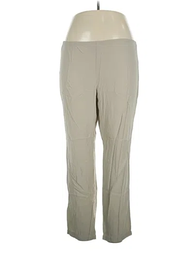 Pre-owned Eileen Fisher Active Pants In Tan