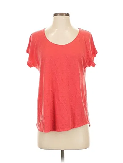 Pre-owned Eileen Fisher Active T-shirt In Red