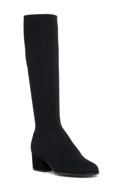 Eileen Fisher Syd Stretch Knee High Boot In Black