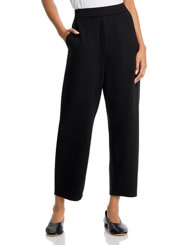 Eileen Fisher Ankle Arch Pants In Black