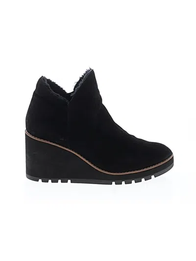 Pre-owned Eileen Fisher Ankle Boots In Black