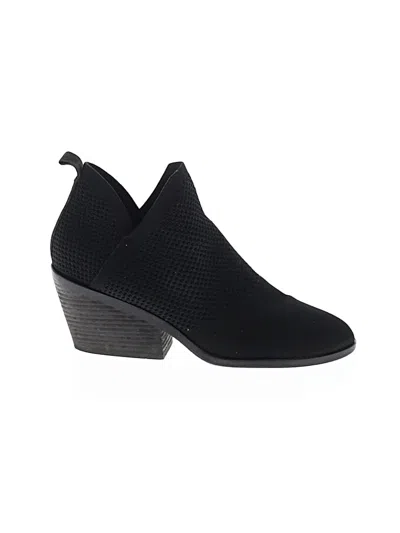 Pre-owned Eileen Fisher Ankle Boots In Black