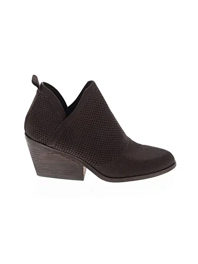 Pre-owned Eileen Fisher Ankle Boots In Brown