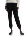 Eileen Fisher Pintuck Ankle Joggers In Black