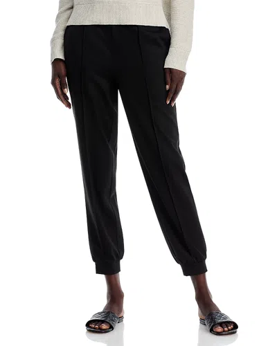 Eileen Fisher Pintuck Ankle Joggers In Black
