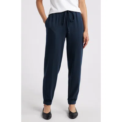 Eileen Fisher Ankle Joggers In Blue