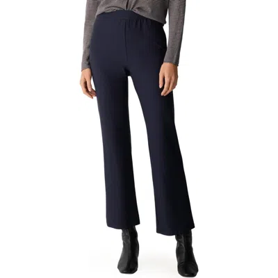 Eileen Fisher Ankle Kick Pants In Black