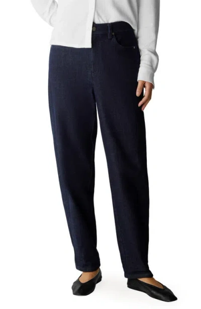 Eileen Fisher Ankle Lantern Jeans In Purple