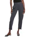 Eileen Fisher Ankle Lantern Pant In Gray