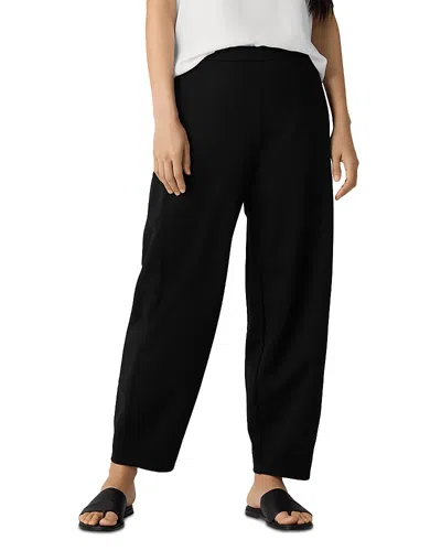 Eileen Fisher Ankle Lantern Pants In Black
