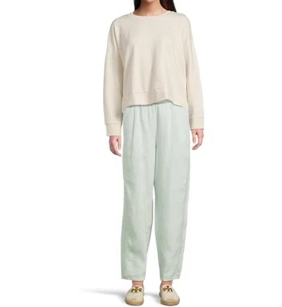 Eileen Fisher Ankle Pleated Lantern Pants In Absinthe In Neutral