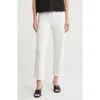 Eileen Fisher Ankle Straight Leg Jeans In White