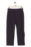 Eileen Fisher Ankle Straight Leg Pants In Black