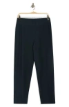 Eileen Fisher Ankle Straight Leg Pants In Blue
