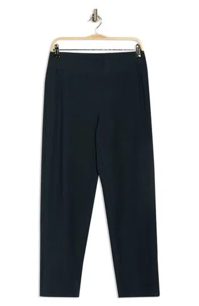 Eileen Fisher Ankle Straight Leg Pants In Blue