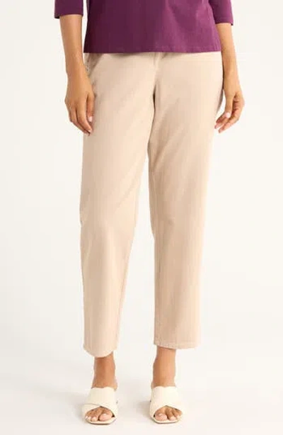 Eileen Fisher Ankle Tapered Pants In White