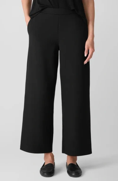 Eileen Fisher Ankle Wide Leg Pants In Multi