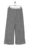 Eileen Fisher Ankle Wide Leg Pants In Gray