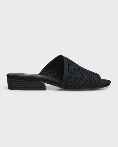 Eileen Fisher Noko Slide Sandal In Black
