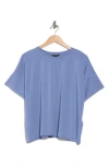 Eileen Fisher Bateau Neck Box Top