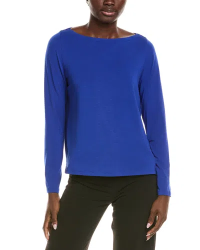 EILEEN FISHER EILEEN FISHER BATEAU NECK TOP