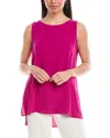 Eileen Fisher Bateau Silk Tunic