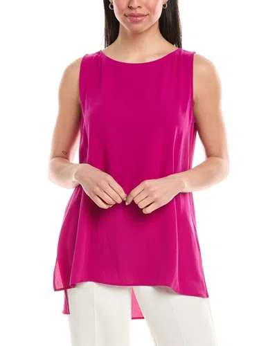Eileen Fisher Bateau Silk Tunic